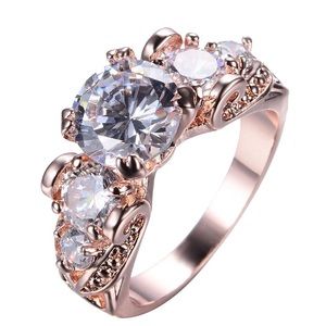 Rose Gold Diamond Ring